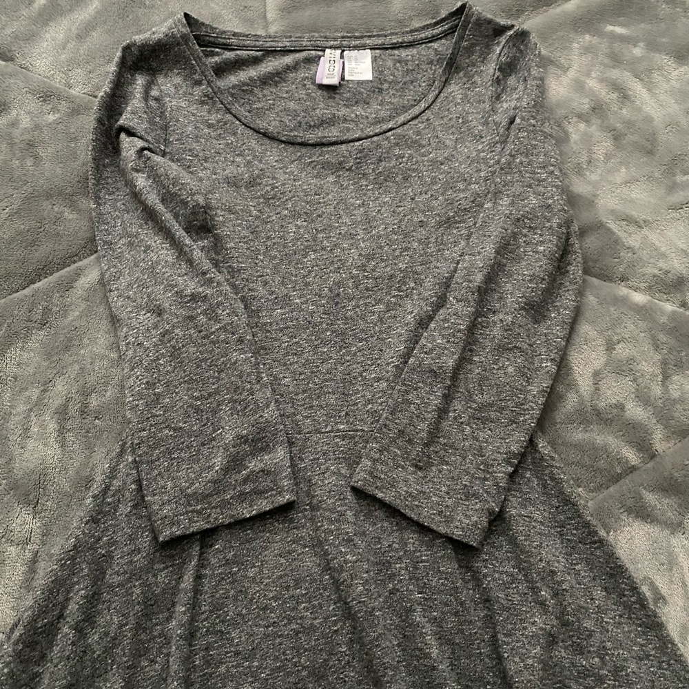 CUTE, SIMPLE dark grey dress